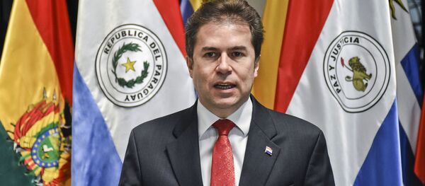 Luis Alberto Castiglioni, el canciller de Paraguay - Sputnik Mundo