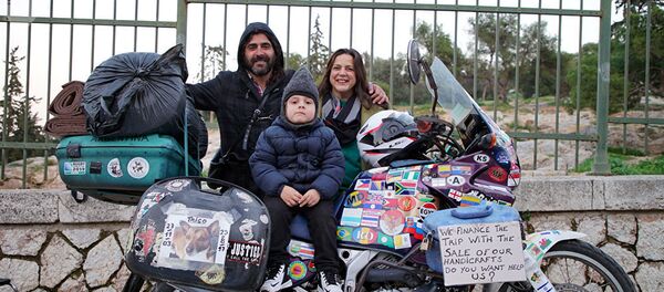 La familia argentina que viaja al mundo desde hace años - Sputnik Mundo