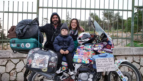 La familia argentina que viaja al mundo desde hace años