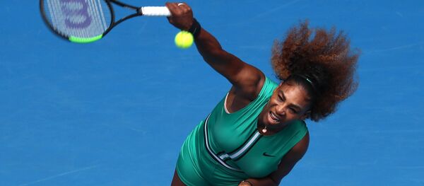 Serena Williams durante el Open de Australia de 2019 - Sputnik Mundo