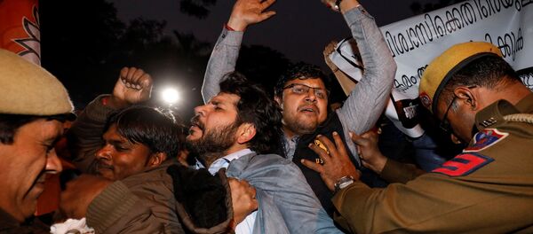 Protestas en la India - Sputnik Mundo