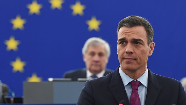 Pedro Sánchez, el presidente del Gobierno de España - Sputnik Mundo