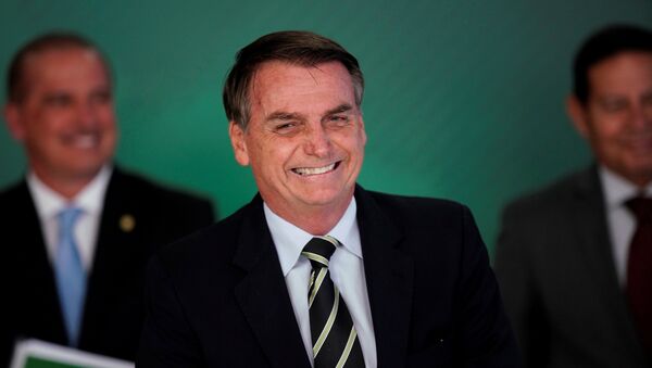 Jair Bolsonaro, presidente de Brasil - Sputnik Mundo