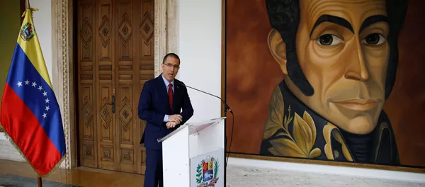 Jorge Arreaza, canciller de Venezuela Jorge Arreaza, canciller de Venezuela - Sputnik Mundo