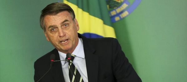 Jair Bolsonaro, presidente de Brasil - Sputnik Mundo