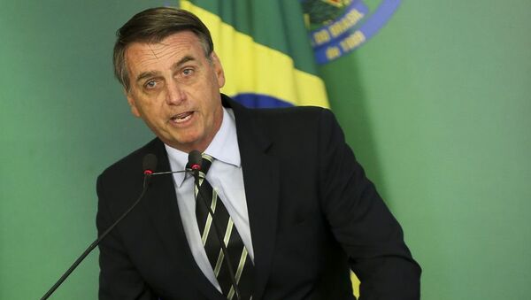 Jair Bolsonaro, presidente de Brasil - Sputnik Mundo