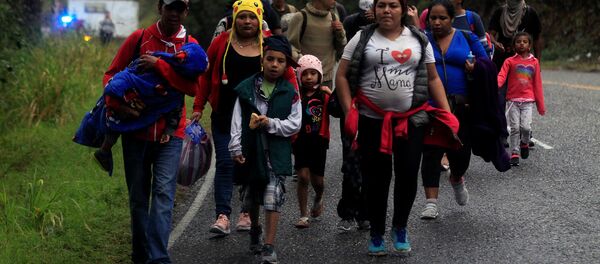 Migrantes centroamericanos - Sputnik Mundo