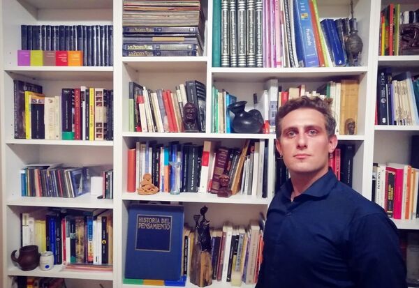 Francisco Garrido, un joven argentino, aspira a estudiar gerenciamiento en Moscú gracias a las becas del Gobierno de Rusia - Sputnik Mundo