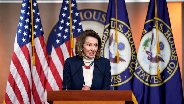 Nancy Pelosi, presidenta de la Cámara de Representantes de EEUU - Sputnik Mundo