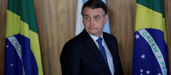 Jair Bolsonaro, presidente de Brasil - Sputnik Mundo