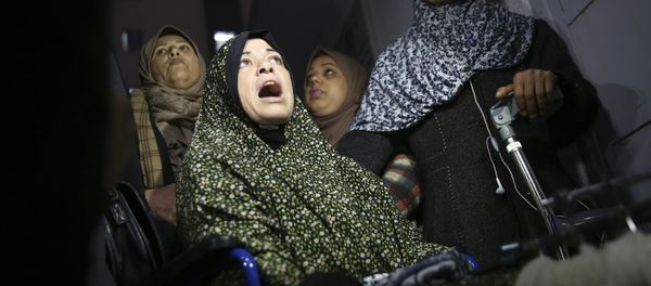 Mujeres en un hospital de Palestina Mujeres en un hospital de Palestina - Sputnik Mundo