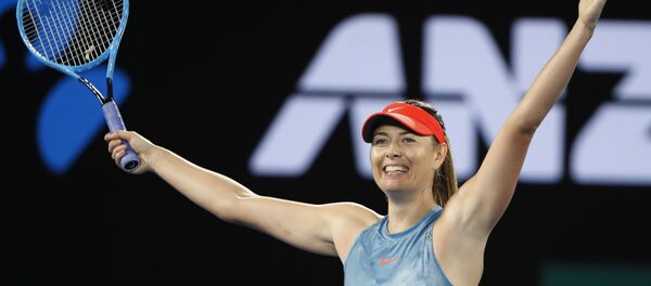 La tenista rusa María Sharápova en el Abierto de Australia - Sputnik Mundo