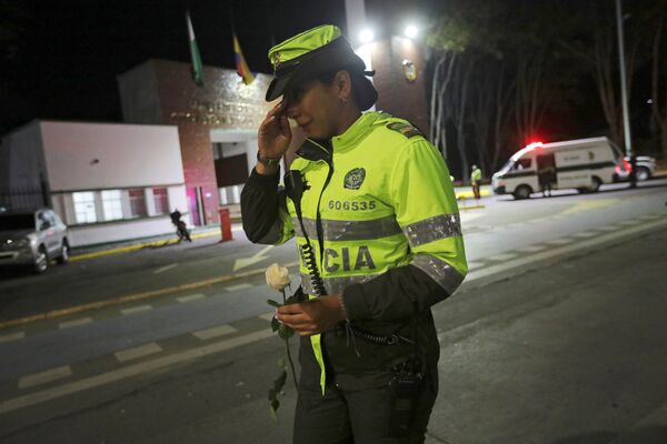 Atentado en Bogotá: imágenes desde el lugar de la tragedia - Sputnik Mundo