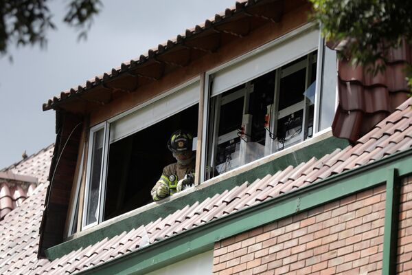 Atentado en Bogotá: imágenes desde el lugar de la tragedia - Sputnik Mundo