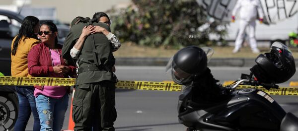 Atentado en Bogotá: imágenes desde el lugar de la tragedia - Sputnik Mundo