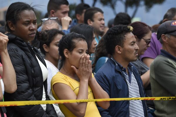 Atentado en Bogotá: imágenes desde el lugar de la tragedia - Sputnik Mundo