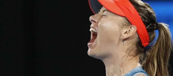 El duelo de María Sharápova, en imágenes - Sputnik Mundo