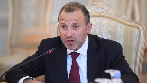 Yebran Basil, Ministro de Exteriores de Líbano - Sputnik Mundo