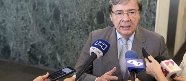 Carlos Holmes Trujillo, ministro de Defensa de Colombia - Sputnik Mundo