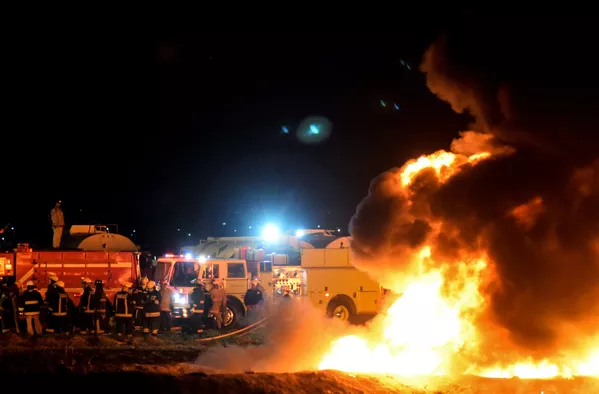 La mortal explosión de un ducto de Pemex, en imágenes La mortal explosión de un ducto de Pemex, en imágenes - Sputnik Mundo