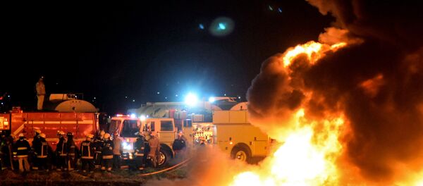 La mortal explosión de un ducto de Pemex, en imágenes - Sputnik Mundo