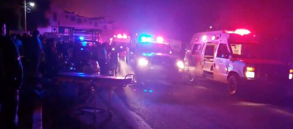 Personal de emergencia llega al lugar de la tragedia en México - Sputnik Mundo