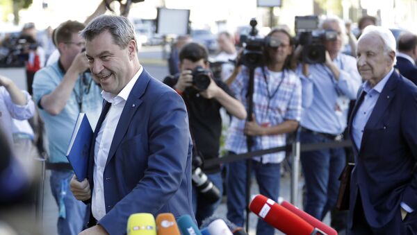 Markus Söder, el nuevo presidente de la CSU de Baviera - Sputnik Mundo