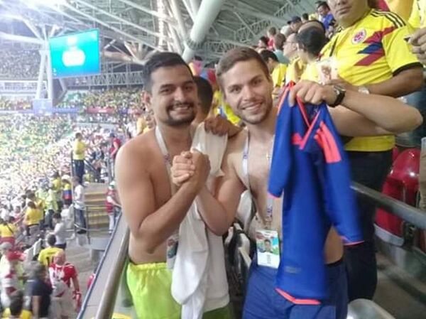 Bryan Badillo, durante el Mundial de Rusia 2018 - Sputnik Mundo