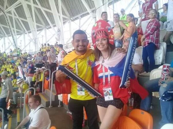 Bryan Badillo, durante el Mundial de Rusia 2018 - Sputnik Mundo