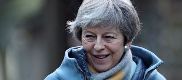 Theresa May, primera ministra del Reino Unido - Sputnik Mundo