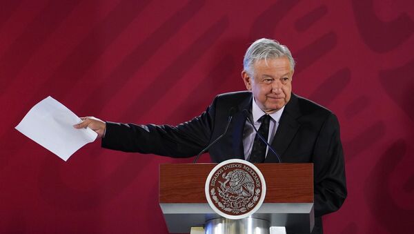 Andrés Manuel López Obrador, presidente de México - Sputnik Mundo