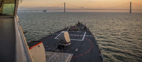 Destructor estadounidense USS Porter - Sputnik Mundo