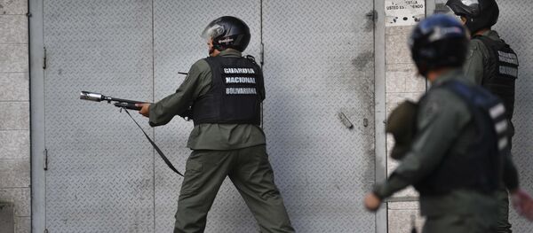 Situación en Caracas tras el alzamiento militar - Sputnik Mundo