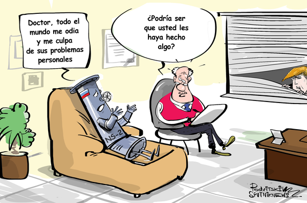 El Nord Stream 2: cuando todo el mundo te odia  - Sputnik Mundo