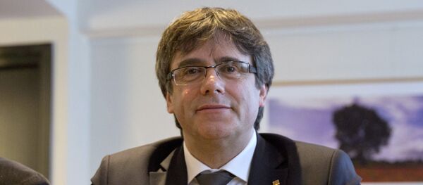 Carles Puigdemont, expresidente de Cataluña - Sputnik Mundo