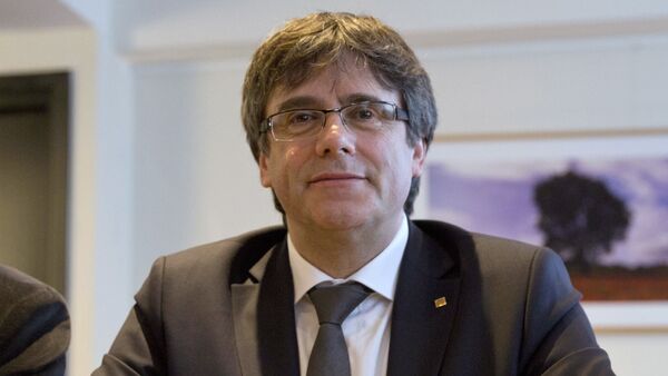 Carles Puigdemont, expresidente de Cataluña - Sputnik Mundo