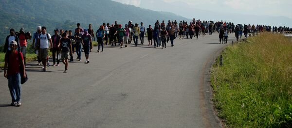 Caravana de migrantes Caravana de migrantes - Sputnik Mundo