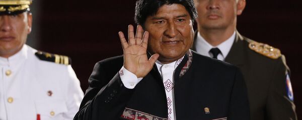 Evo Morales, presidente de Bolivia - Sputnik Mundo