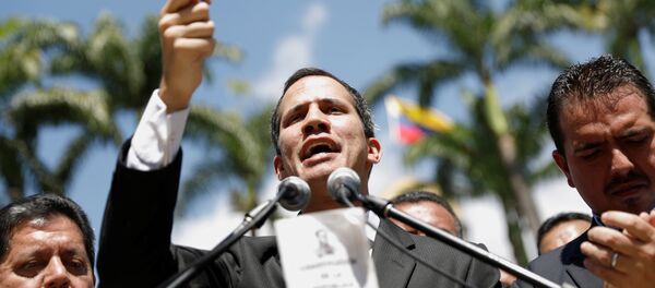 Juan Guaidó, presidente de la Asamblea Nacional de Venezuela - Sputnik Mundo