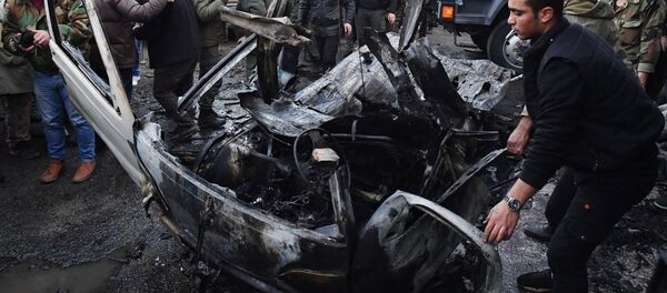 Explosión de un coche bomba en Latakia - Sputnik Mundo