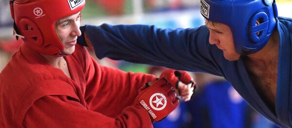 Un campeonato de sambo (archivo) - Sputnik Mundo