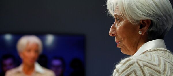 Christine Lagarde, directora gerente del Fondo Monetario Internacional (FMI) Christine Lagarde, directora gerente del Fondo Monetario Internacional (FMI) - Sputnik Mundo