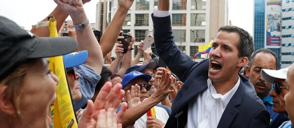 Juan Guaidó, presidente de la Asamblea Nacional de Venezuela - Sputnik Mundo