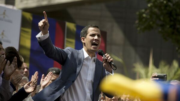 Juan Guaidó, presidente de la Asamblea Nacional de Venezuela - Sputnik Mundo