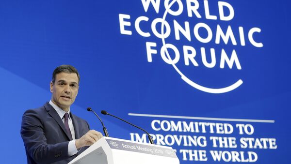 Pedro Sánchez, el presidente del Gobierno de España - Sputnik Mundo