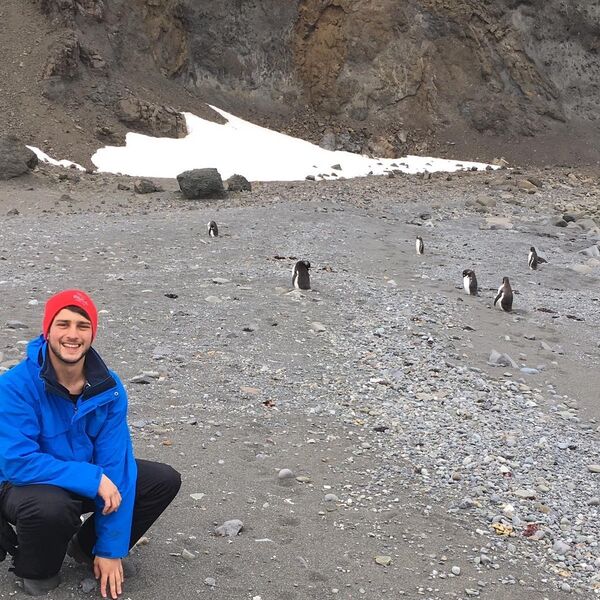 Franco Laureano en la Antártida - Sputnik Mundo