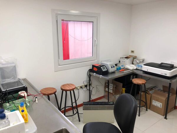 Laboratorio de la Escuela de Iniciación a la Investigación Antártica en la base científica uruguaya Artigas, en la Antártida - Sputnik Mundo