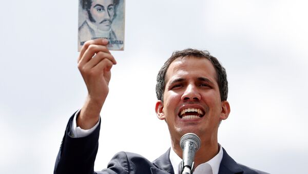 Juan Guaidó, presidente de la Asamblea Nacional de Venezuela - Sputnik Mundo