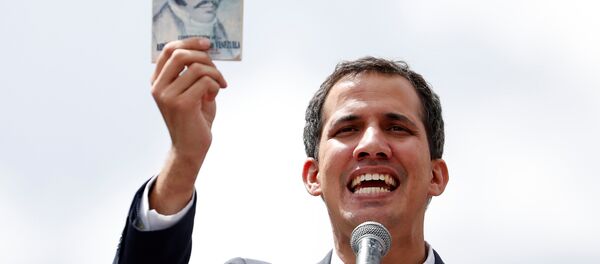Juan Guaidó, presidente de la Asamblea Nacional de Venezuela - Sputnik Mundo