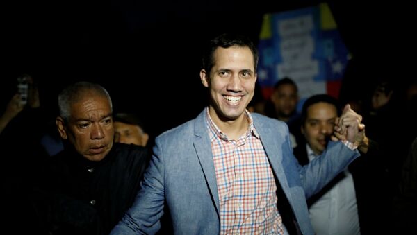 El presidente de la Asamblea Nacional de Venezuela, Juan Guaidó - Sputnik Mundo